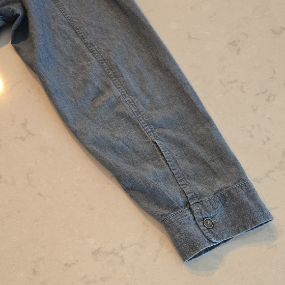 Women’s J.Jill Denim Button-Down Shirt – Size XL - Picture 5 of 10